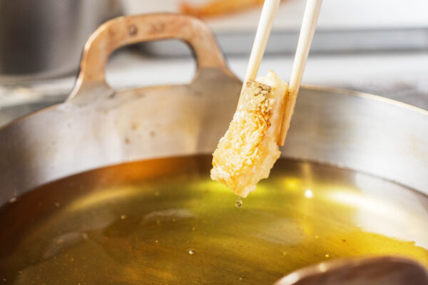 天ぷらとばり写真撮影